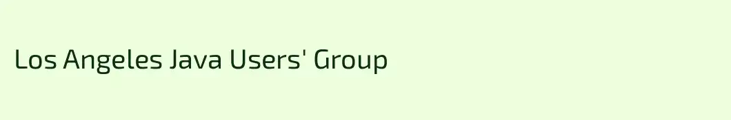 Los Angeles Java Users' Group